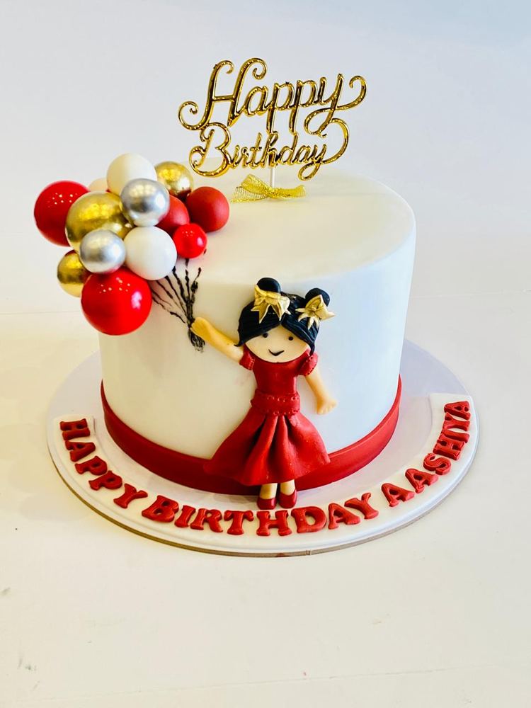 Balloon Birthday Cake