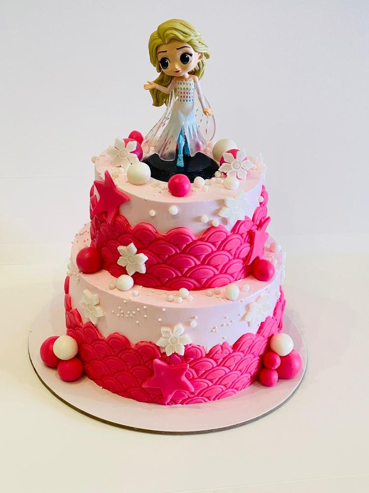 Frozen Elsa Cake