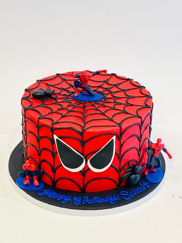Spiderweb Cake