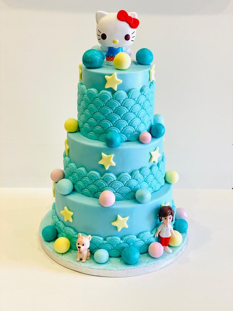 Hello Kitty Tier Cake