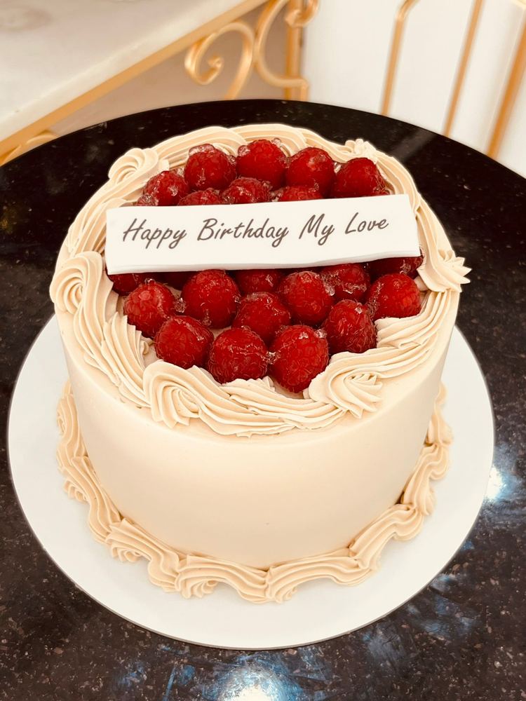 Raspberry Love Cake